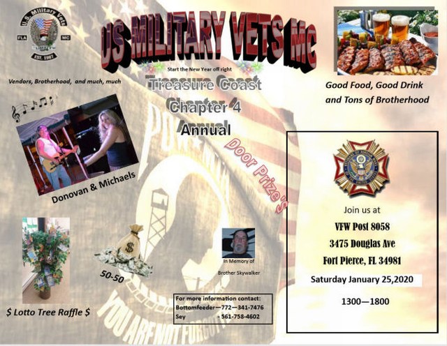 Fla4 Treasure Coast 2020 Annual Party 25jan20